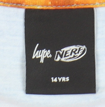 Hype Boys Multicoloured Space Graphic Print T-Shirt - Size 14