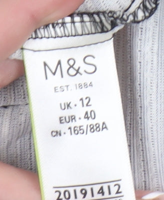 Marks and Spencer Women's Striped Blazer Size 12