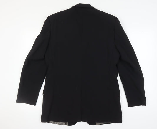 Mens UK Size 40 NEXT Regular Black Suit Jacket