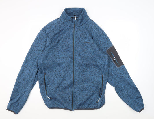 Additional front view of Regatta Men's Blue XL Fleece Jacket