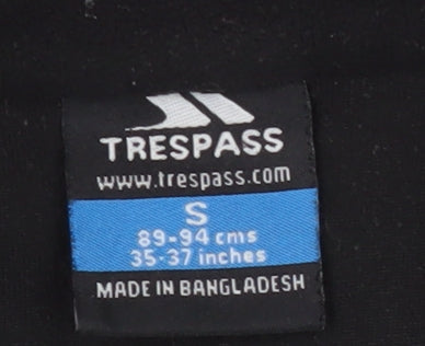 Trespass Men's Black Pullover Sweatshirt, S - Lightweight Fleece