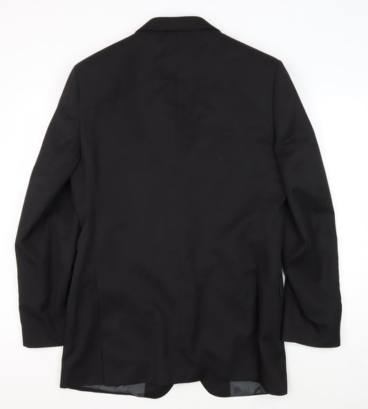 Mens UK Size 40 Marks and Spencer Regular Black Suit Jacket