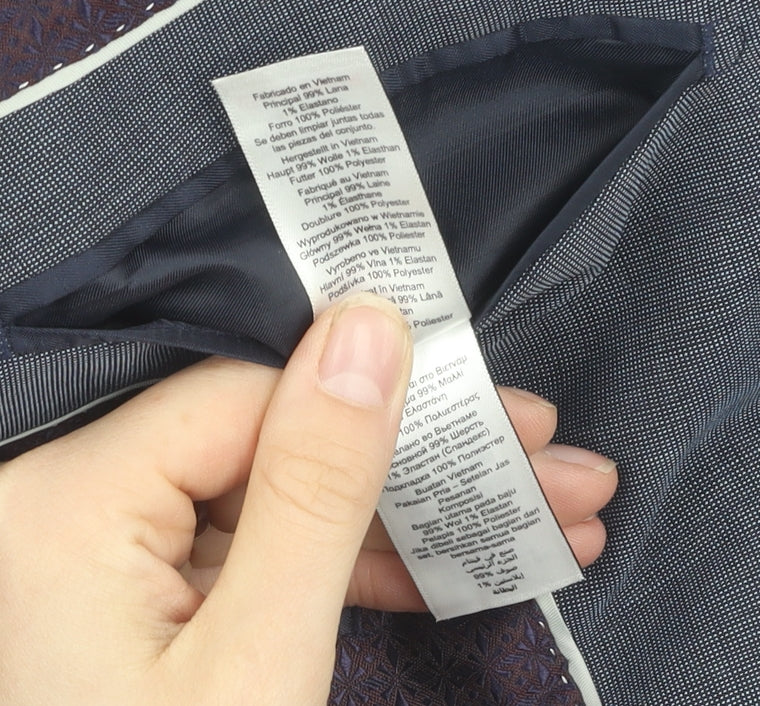 Mens UK Size 36 NEXT Regular Blue Suit Jacket