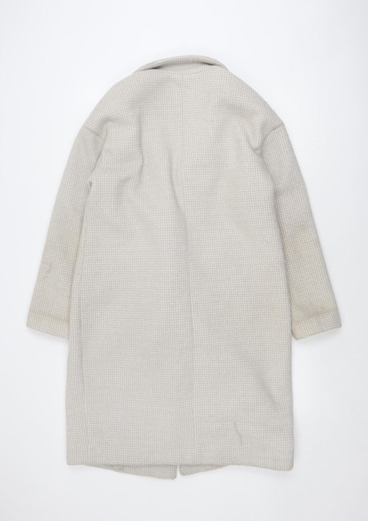 New Look Beige Women's Pea Coat Size 10