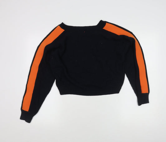 Womens UK Size 10 Topshop Black Jumper