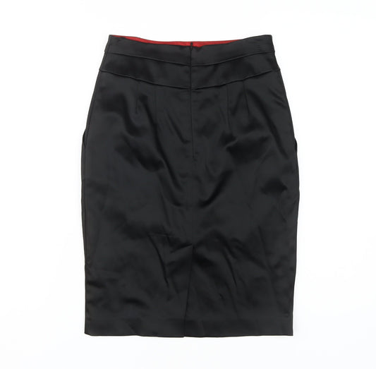 Oasis Women's Black Pencil Skirt Size 8