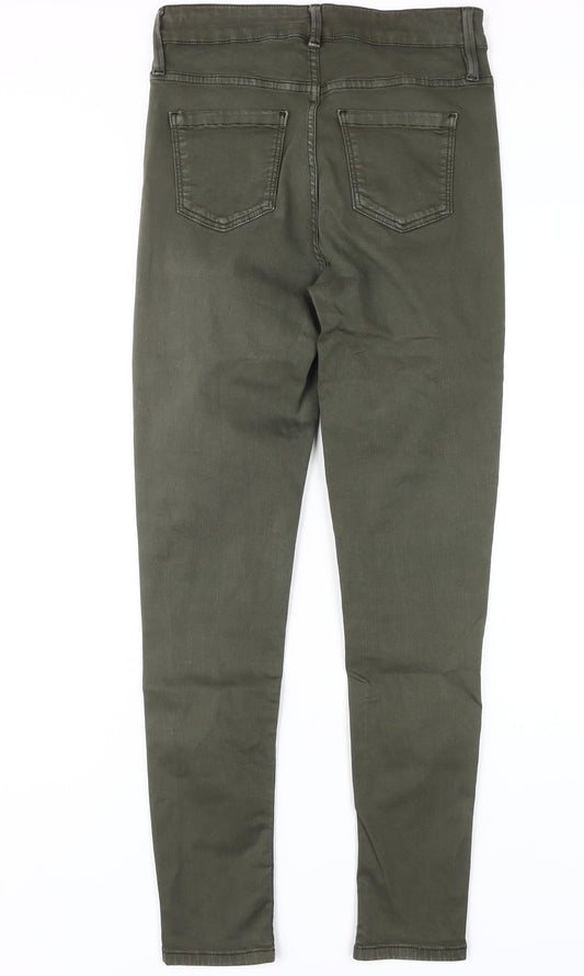 Oasis Women's Green Skinny Jeans Size 10