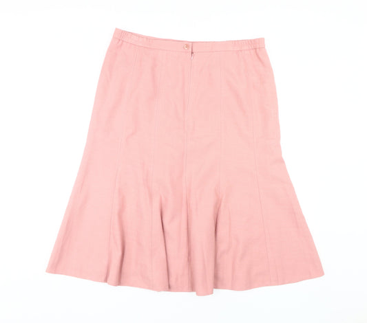 Autonomy Pink Women's Plus Size Petite Skirt