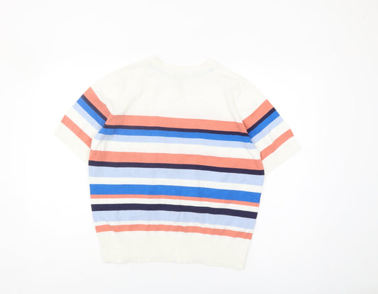 Womens UK Size 14 M&Co Multicoloured Pullover Jumper
