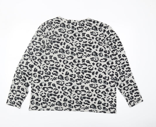 Originals Women's Animal Print Long Sleeve T-Shirt, Size 14