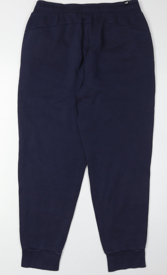 Puma Men’s Blue Jogger Trousers Size L