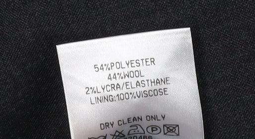 Mens UK Size 40 Karl Jackson Regular Black Suit Jacket