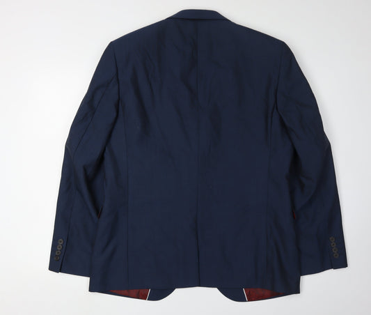 Mens UK Size 42 NEXT Regular Blue Suit Jacket