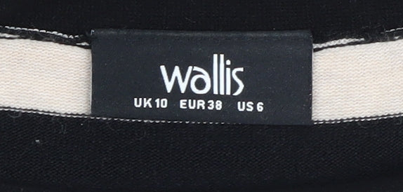 Womens UK Size 10 Wallis Black Pullover Jumper