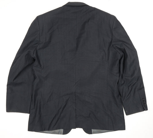 Mens UK Size 42 Jack Reid Regular Grey Suit Jacket