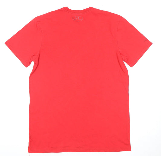 Under Armour Red Men's Sports T-Shirt Size S