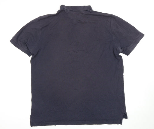 Tommy Hilfiger Men's XL Black Polo Shirt