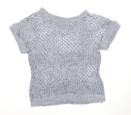 Womens UK Size 14 Dorothy Perkins Blue Pullover Jumper