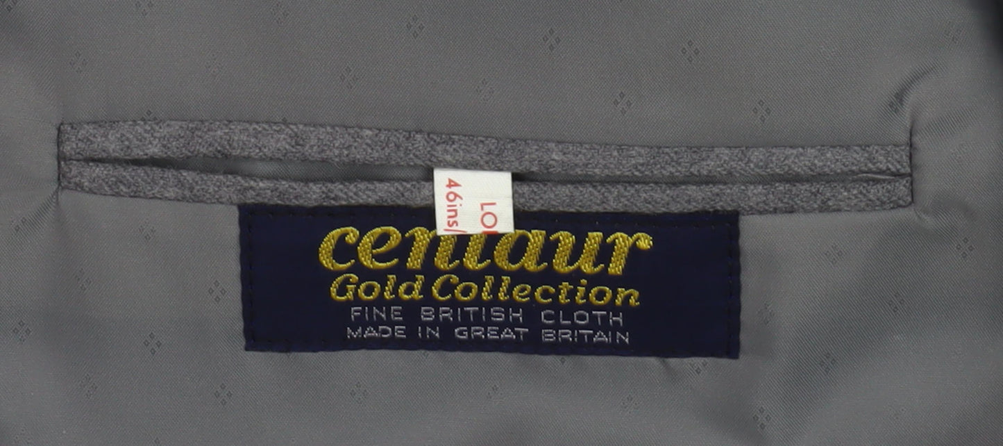 Mens UK Size 46 Centaur Grey Suit Jacket