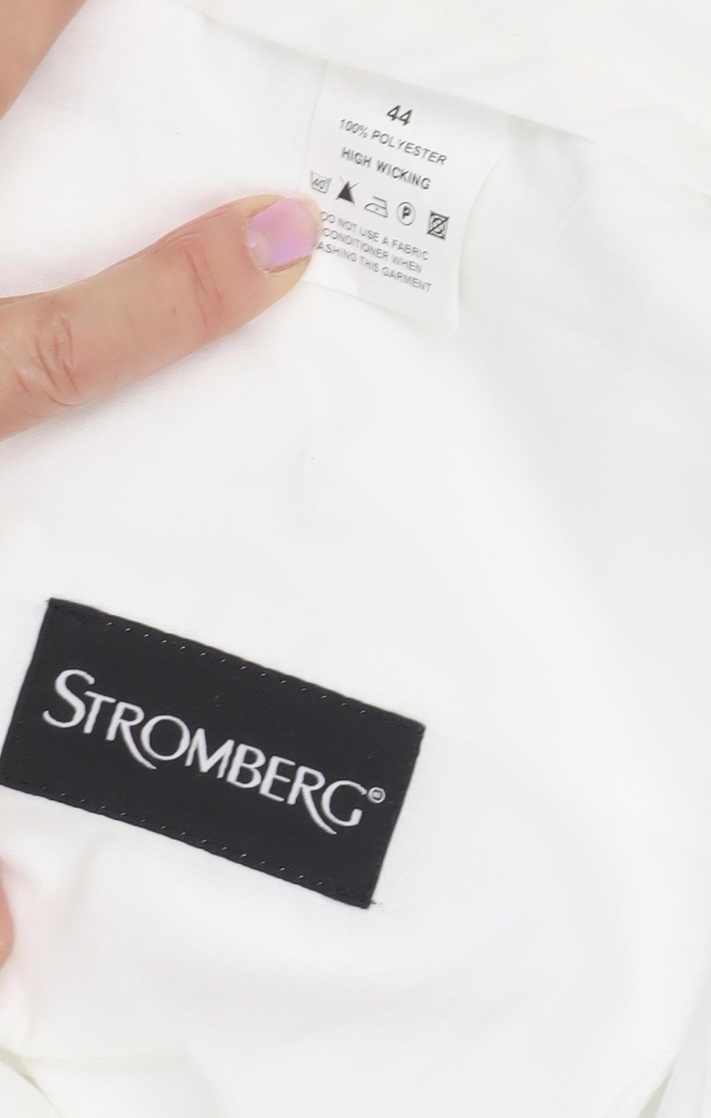 Stromberg Men's White Stylish Moisture Wicking Shorts