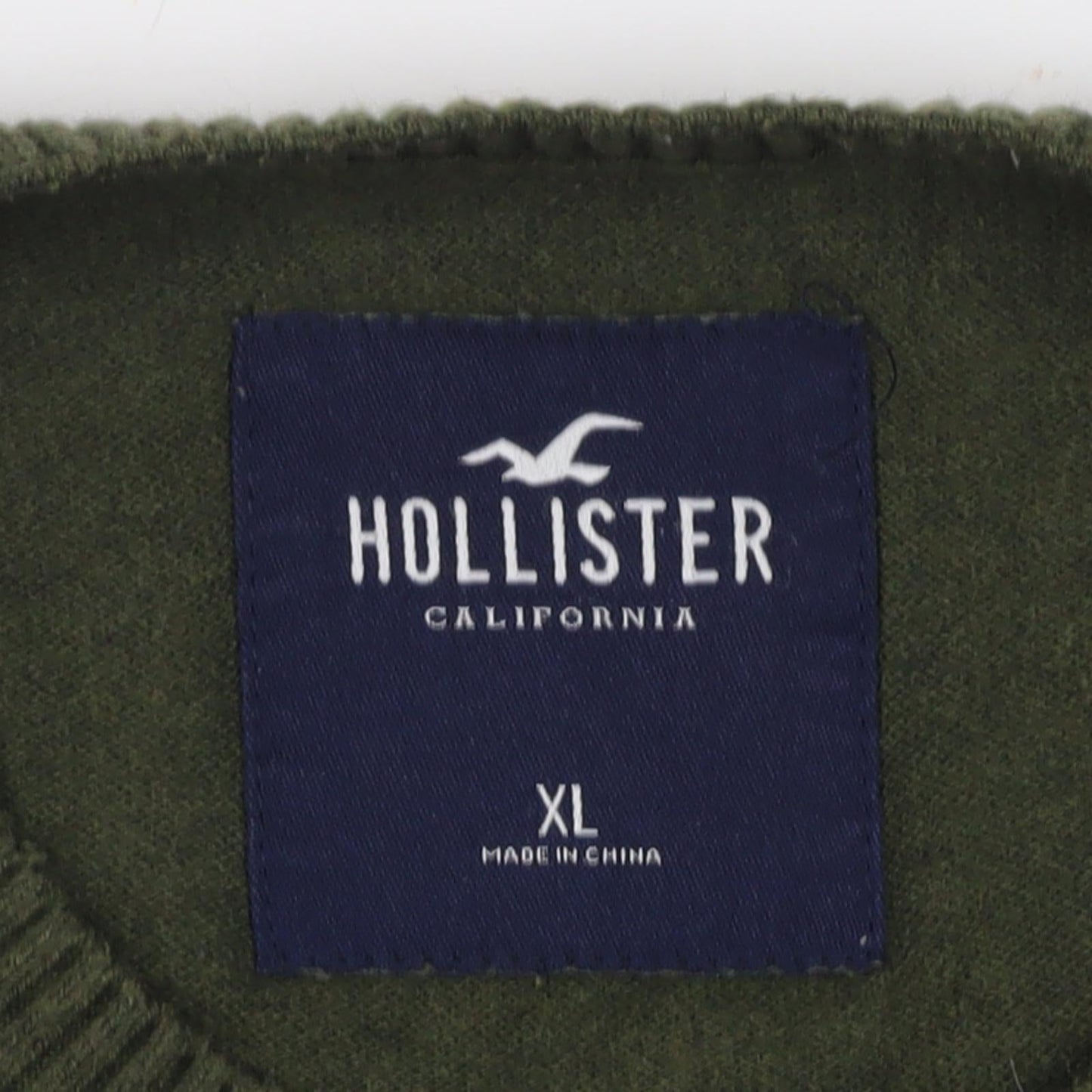 Hollister Men's Green XL Pullover Jumper