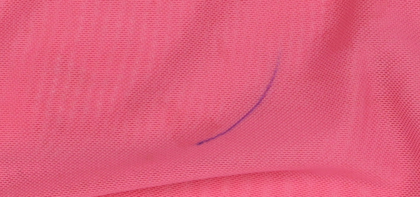 Womens UK Size 8 ASOS DESIGN Pink Cropped Button-Up