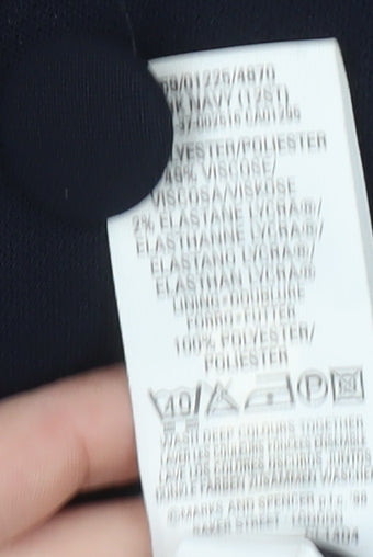 Marks and Spencer Women's Black Blazer Size 12