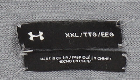 Under Armour Men's Grey 2XL Sweatshirt, Lightweight, Crew Neck