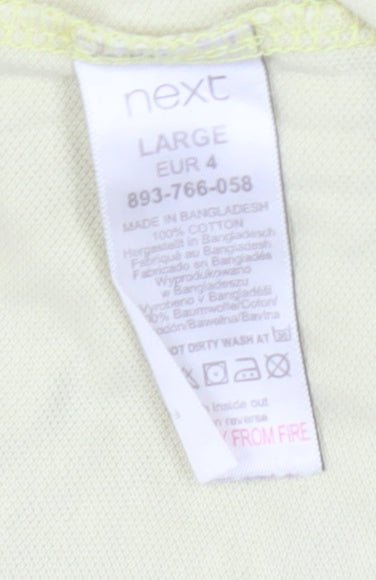 Next Men's Multicoloured Polo Shirt L Short Sleeve