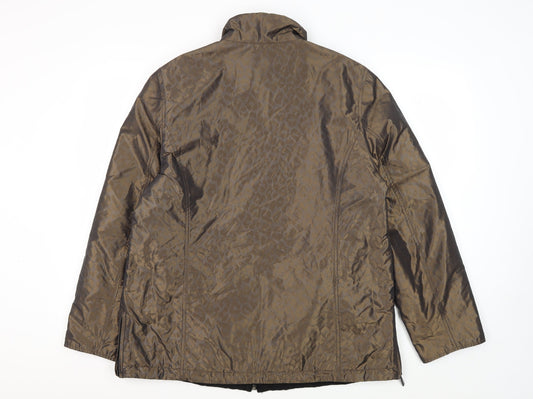 Jacques Vert Women's Brown Animal Print Jacket L