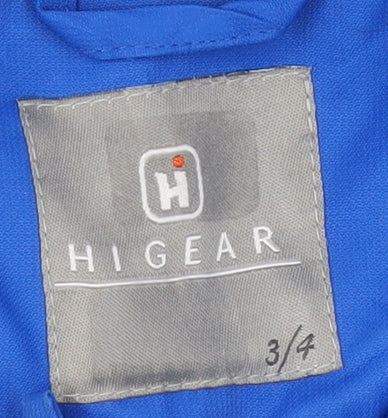 Hi Gear Boys Blue Hooded Rain Coat Jacket 3-4 Years