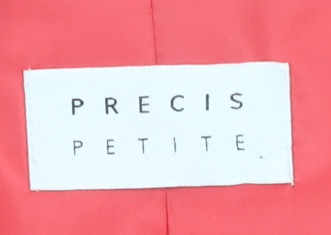 Precis Petite Women Pink Linen Blazer Size 16