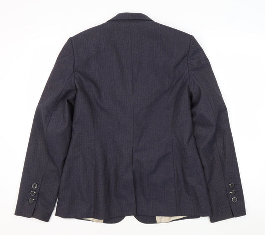 Next Women's Blue Blazer Jacket Size 14 Regular
