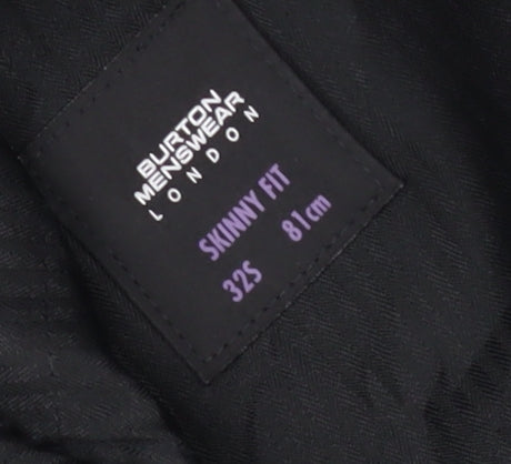 Burton Menswear Blue Skinny Trousers 32S
