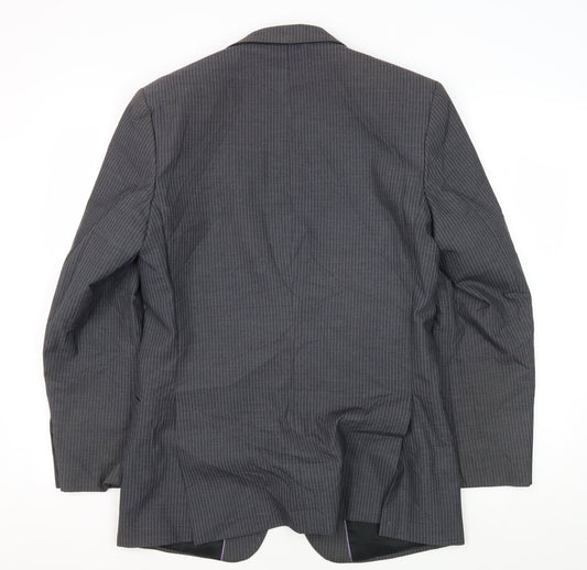 Mens UK Size 36 Burton Regular Grey Suit Jacket