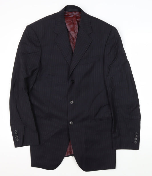 Mens UK Size 38 Austin Reed Regular Blue Suit Jacket