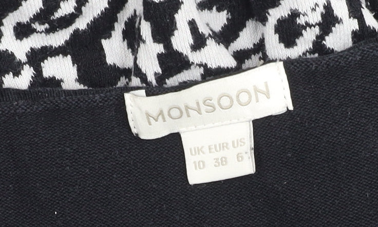 Monsoon Women’s Black A-Line Dress Size 10