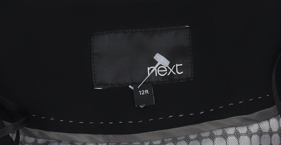 Next Women's Black Suit Jacket Size 12 Regular