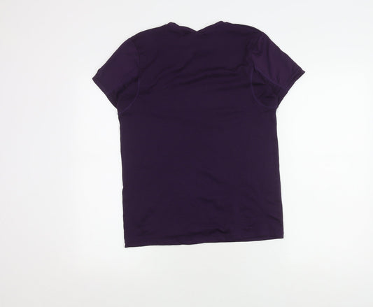 Mountain Essentials Women's Purple T-Shirt Size M