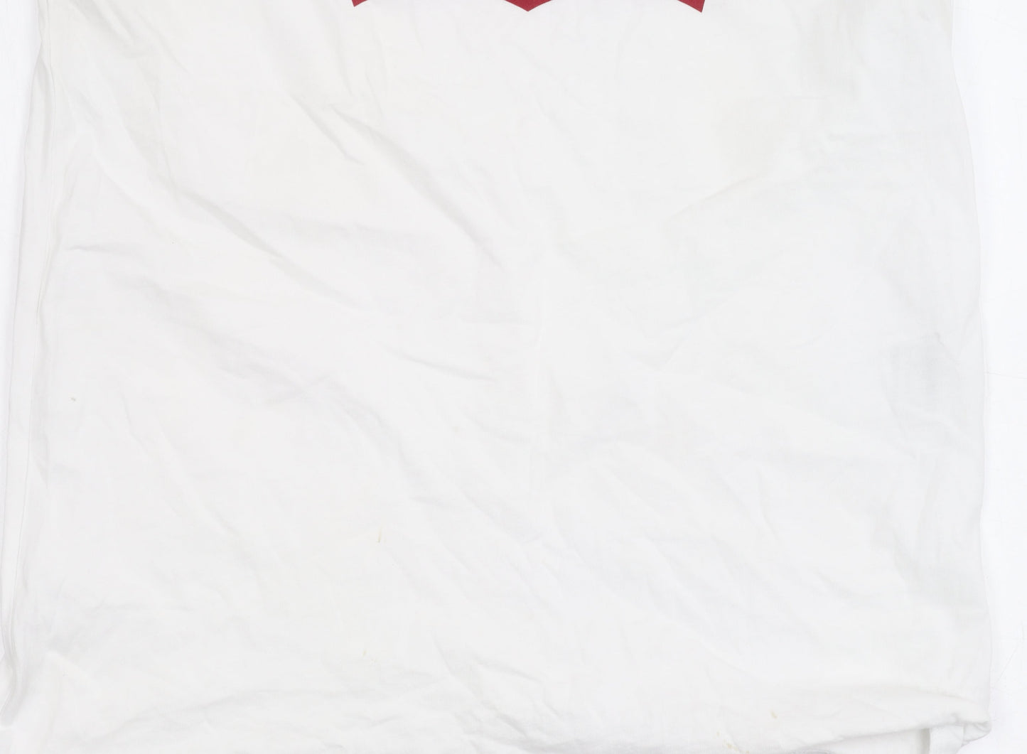 Womens UK Size M Levi's White Basic T-Shirt