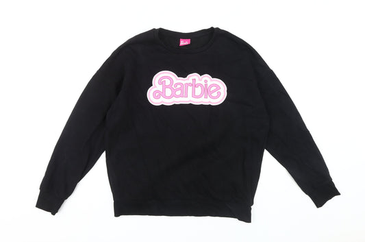 Additional front view of Barbie Splash Teens Multicoloured Star Sweatshirt Size Small