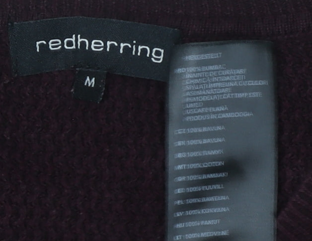 Red Herring Men's Multicoloured Striped Pullover M