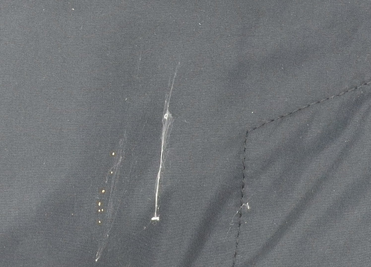 Mens UK Size M Marks and Spencer Black Overcoat