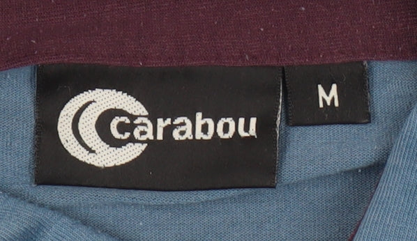 Carabou Men's Blue M Polo Colourblock