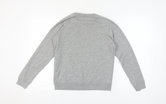 Womens UK Size 10 Jack Wills Grey Pullover Sweatshirt