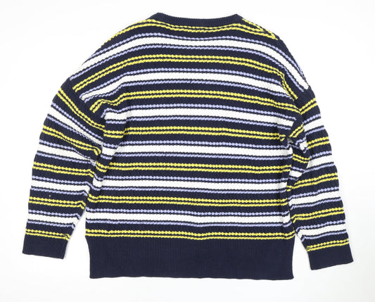 Womens UK Size XL Marks and Spencer Blue Pullover Jumper