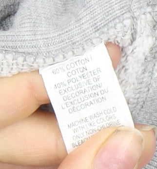 Abercrombie & Fitch Women's Grey Pullover Hoodie L