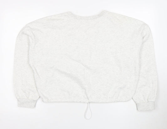 H&M Women's Ivory L Sweatshirt Pullover, New With Tags