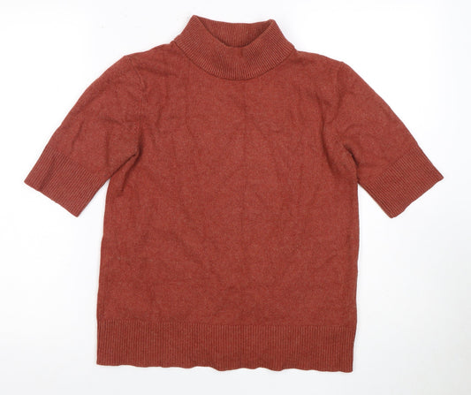 Womens UK Size S VILA Brown Pullover Jumper
