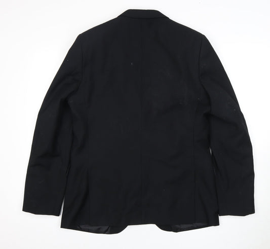 Mens UK Size 40 New Look Regular Black Suit Jacket